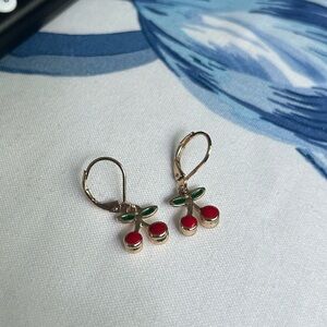 Brandy Melville cherry earrings